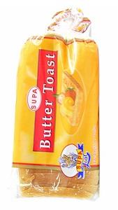 Supa Loaf Butter Toast Bread 400 G Gobeba